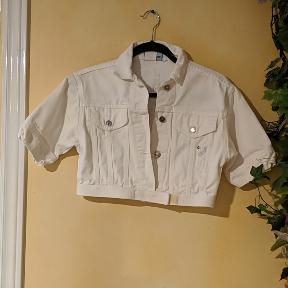 White Jean Jacket